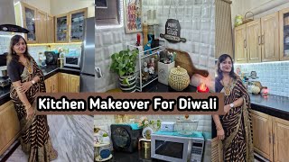 Kitchen Makeover For Diwali 2024,Organized Kitchen Tour,Indian Kitchen Organization Ideas \u0026 Tips