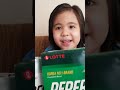 unboxing lotte pepero