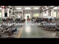 china tobee pump and spare parts machining workshop