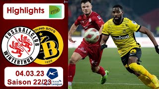 FC Winterthur vs BSC Young Boys (04.03.2023)