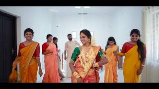 Kerala Bride Dance |Mambattiyan | Malaiyaru Nattamai | Wedding dance| Coversong| Charusree & Syamlal