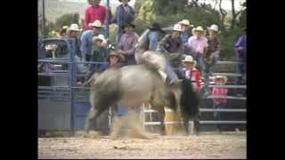 Rockin B Oberon Rodeo Mick Rowson Bull Ride 84 points