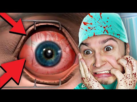 ТЫ НЕ СМОЖЕШЬ ДОСМОТРЕТЬ ЭТО ДО КОНЦА!! (Laser Eye Surgery Game)