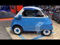 2023 microlino m cro spiaggina interior and exterior paris motor show 2022