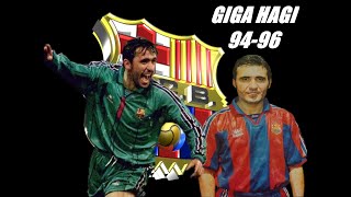 🇷🇴GICA HAGI, LOS 11⚽GOLES OFICIALES CON EL BARÇA (94-96)