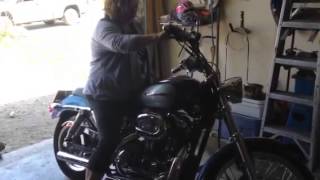 My Grandma bought a Harley