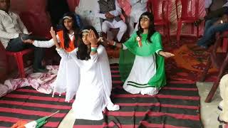 Ae watan mere watan Performance by little girl of Bihar public school Bhuna on 26 january (Republic