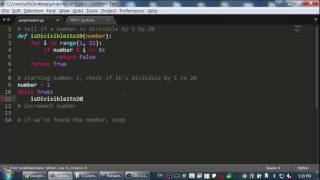 Blank Editor - Project Euler Problem 5 "Smallest Multiple"