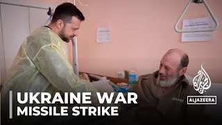 Kharkiv offensive: Zelenskyy visits injured Ukrainian soldiers
