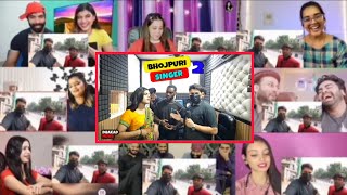 BHOJPURI SINGER 2 HARSH RAJPUT REACTION MASHUP