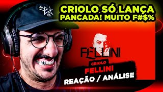 ELE SÓ LANÇA PANCADA! Criolo - Fellini [Reação/ Análise]