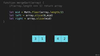 5 Merge Sort Code Algorithm Merge Sort JavaScript