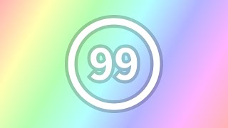 99 seconds timer ‐ Countdown Circle Gradation