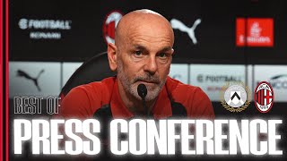 #UdineseMilan | Coach Pioli | Best of Press Conference