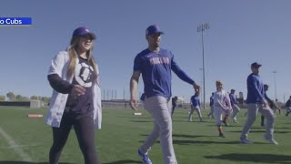 Chicago Cubs host special guests at Spring Training