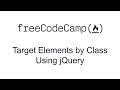 Target Elements by Class Using jQuery - jQuery - Free Code Camp
