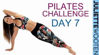Full Body Pilates Workout | 10 DAY Pilates Challenge Day #7 | Juliette Wooten