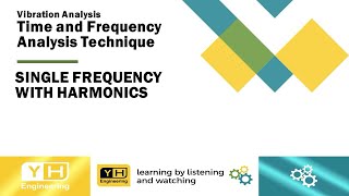 Vibration Analysis - Time and Frequency Analysis Technique - SINGLE FREQUENCY WITH HARMONICS