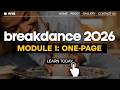 Learn Breakdance Builder for WordPress FREE - Module 1 - Make your first Website in WordPress 2026