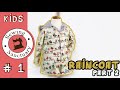 Kids #1 Part 2 | Raincoat making / How to make a raincoat / how to use poppers