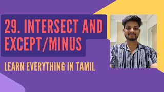 29. SQL INTERSECT and EXCEPT Explained in Tamil | Set Operators with Real-Time Examples