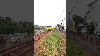 【なのはな号】【笹貫踏切】を通過します。　#shorts #JR #train