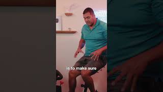 Exercise bike after knee replacement? #shorts