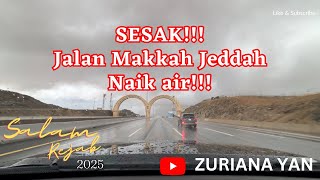 Hujan lebat, banjir sekitar Mekkah