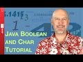 Java boolean and char tutorial - 011