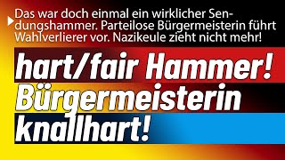 Das war der Hammer. Bürgermeistern nimmt bei hart aber fair Politiker auseinander!