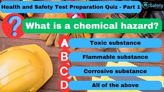 Can You Pass This Health and Safety Test? Health & Safety Short Quiz 0001 #healthandsafetytest
