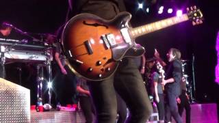 TRC performing live with Foreigner