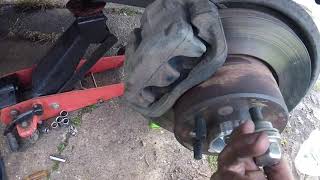 Discovery 2 wheel bearing change