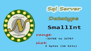 SQL Server: (L9) How to use the SMALLINT data type