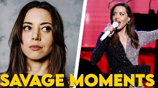 Aubrey Plaza's Most SAVAGE Moments Ever! (Part 1)