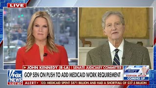 Kennedy on Medicaid: Best way to get back on your feet is to get off your ass