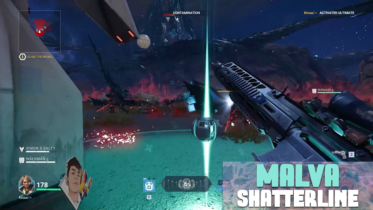 Shatterline Expedition Mode Malva Gameplay 022323 - Kiruuu - YouTube