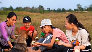 Thả diều và Ăn trái cây tại cánh đồng/An Đen kể chuyện đồng quê