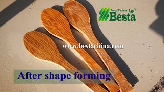 Bamboo Spoon Making Machine Video , Bamboo Spoon Machinery -BESTA