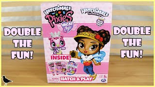 Hatchimals Pixies Vacay Style \u0026 CollEGGtibles Royal Snow Ball Mixed Box Toy Unboxing| Birdew Reviews