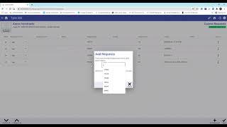 Entering Course Requests in SIS
