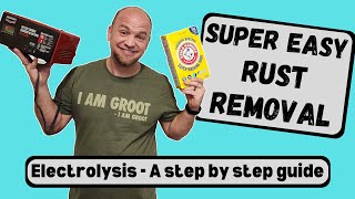 Remove Rust Like Magic - Easy DIY Electrolysis