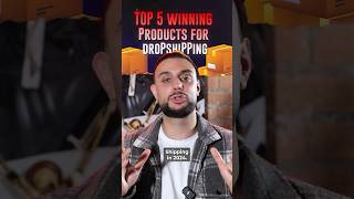 Top 5 products To Sell in 2024 (Shopify Dropshipping)