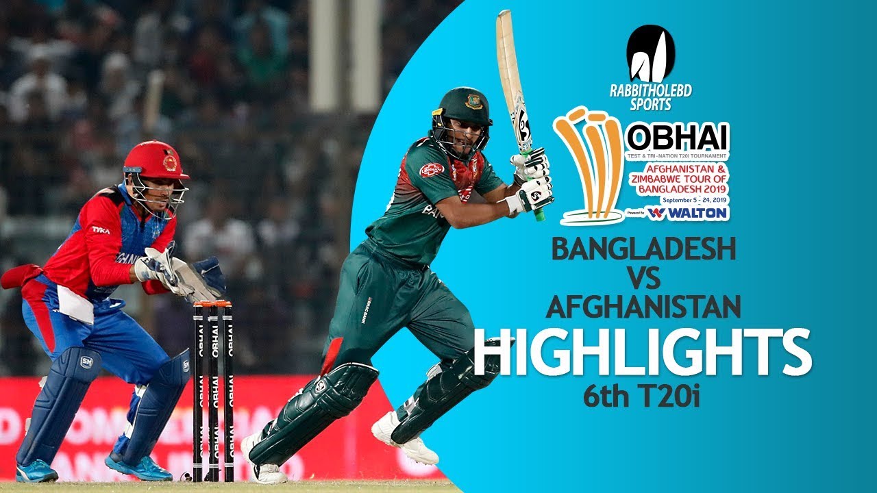 Highlights | Bangladesh Vs Afghanistan | 6th T20 | Bangladesh Tri ...