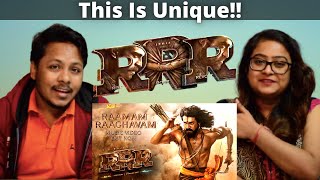 Raamam Raaghavam Song Reaction - RRR – Ram Charan, NTR | M. M. Keeravani | SS Rajamouli | #RiseOfRam