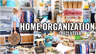 HOME ORGANIZATION IDEAS!!😍 CLEAN & ORGANIZE WITH ME | DECLUTTERING AND ORGANIZING MOTIVATION