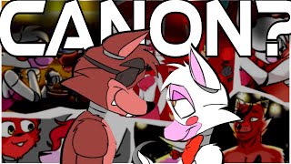 The Fnaf ship everyone made canon