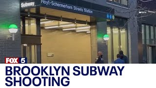 Brooklyn subway shooting: Man shot in head during rush hour