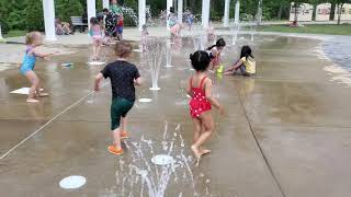 Water Park Fun | Playing at water fountain | Enjoying Splash Pad | Best things to do in summer