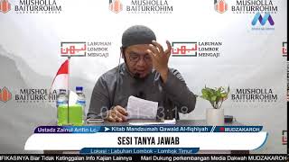 MANDZUMATUL QAWAID AL-FIQHIYAH || Ustadz Zainul Arifin Lc.